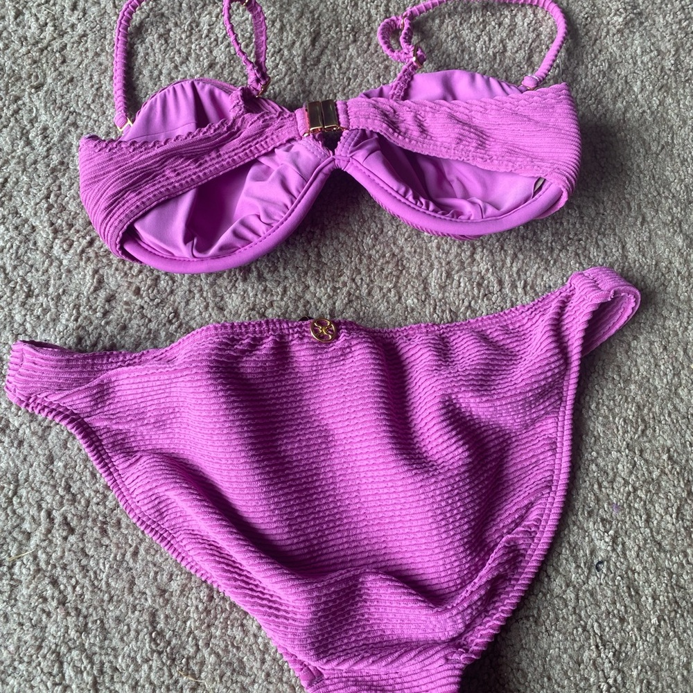 VIX Paula Hermanny Kayla Taylor Bandeau Bikini Medium - Picture 7 of 8
